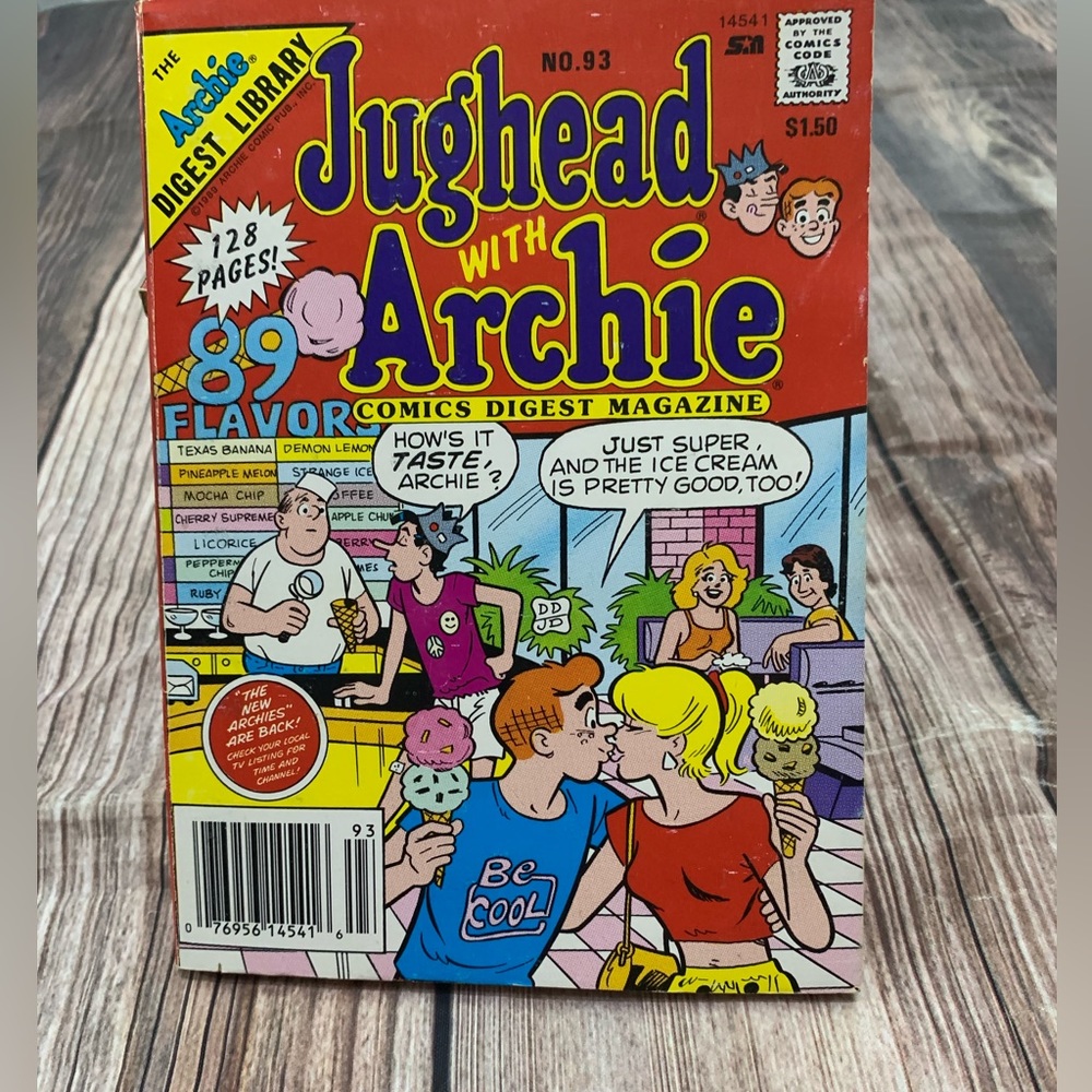Jughead With Archie Comics Digest Magazine #93, July 1989
